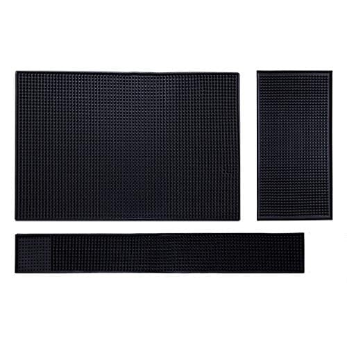  Bar Mat for Cocktail and Coffee Bar 6 x 12 Rubber