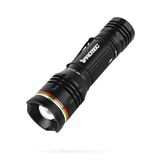 iProtec Chameleon II Flashlight, High-Powered Flashlight with 4 LED Lighting Modes