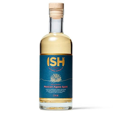 ISH Mexican Agave Spirit, Non-Alcoholic, Alcohol-Free Tequila, 500 ml (17 oz)
