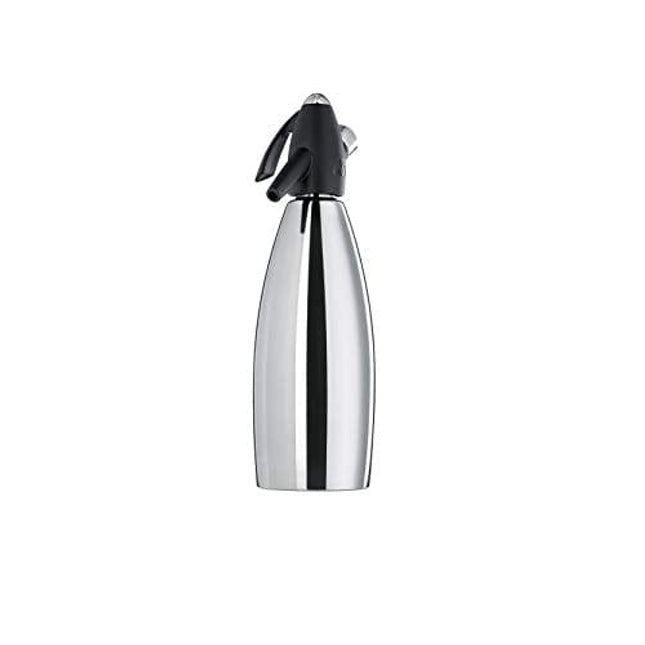iSi North America Stainless Steel Soda Siphon, 1 Quart