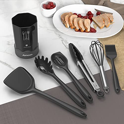  Berglander Stainless Steel Cooking Utensils Set, 13 Pieces Kitchen  Utensils Set, Kitchen Tools Set with Utensil Holder Non-Stick and Heat  Resistant,Dishwasher Safe, Easy to Clean (13 Packs) : Home & Kitchen