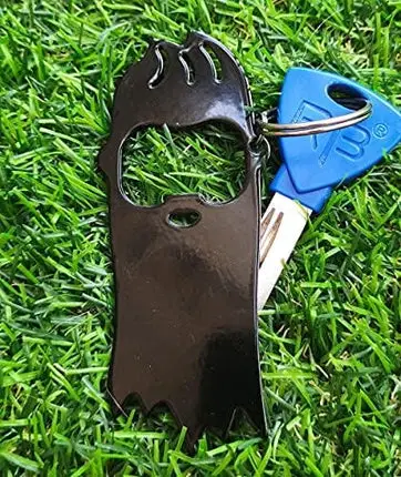 Beerd Bottle Opener; Stainless Steel Beer Opener, cool hipster beard design, Bottle Opener for Kitchen, Bar or parties. Unique gift for men, husband, dads, or Father’s Day By Jescun Kakun