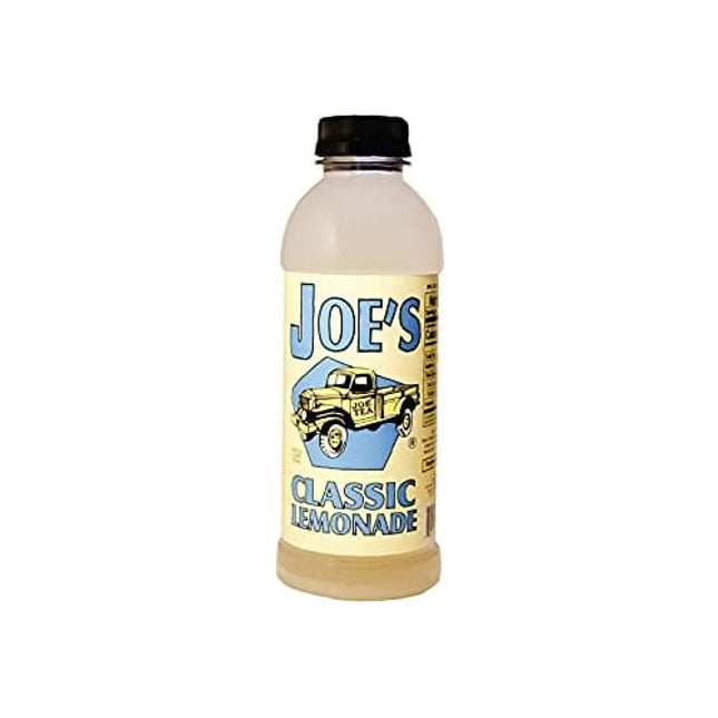Joe Tea Lemonade, Choice of Classic, Pink or Mango- Case Pack of Twelve 18 fl. oz. Plastic Bottles (Classic Lemonade)