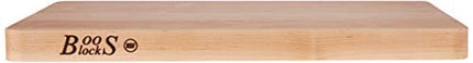 John Boos Block Chop-N-Slice Maple Wood Edge Grain Reversible Cutting Board, 20 Inches x 15 Inches x 1.25 Inches