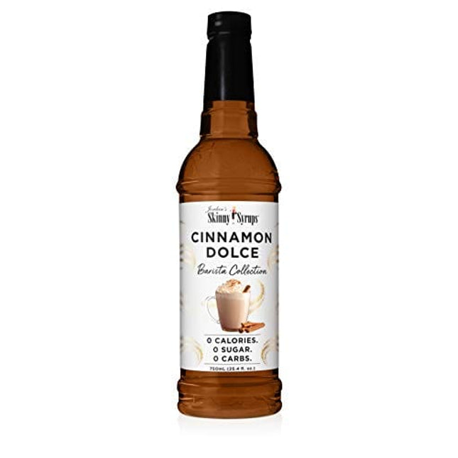 Jordan's Skinny Mixes Syrups Cinnamon Dolce, Sugar Free Flavoring, 25.4 Oz
