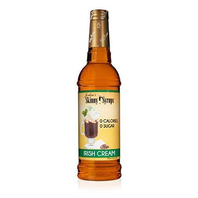 Jordan's Skinny Syrups Irish Cream, Sugar Free Flavoring Syrup, 25.4 Ounce Bottle
