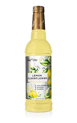 Jordans Skinny Syrups Sugar Free Lemon Elderflower Syrup | Gluten Free | Keto | Kosher | Made in the USA …