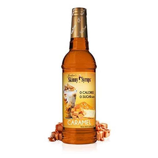 Jordan's Skinny Gourmet Syrups Sugar Free, Caramel, 25.4-Ounce