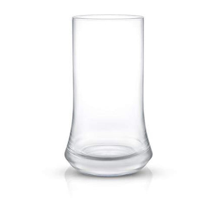 JoyJolt Cosmos Highball Glasses – Pack of 4 Tall Glass – 18.5 oz Large Drinking Glass Set – Non-Lead Crystal Tall Glasses for Water, Juice, Beer and Cocktails – Premium Tall Tumblers for Drinks