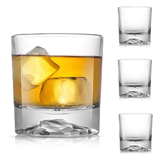 KVA (Pack of 6) Drinking Glasses Set of 6- 12.5 CM Highball Glasses Crystal  Glass Tumblers for Water, Juice, Beer, Wine, Cocktails, Whiskey Glass Set  Whisky Glass Price in India - Buy