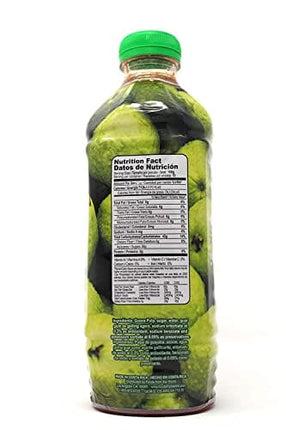 Jungle Pulp GUAVA Puree Mix Pasteurized Fruit from Costa Rica perfect for Smoothies,Cocktails, Desserts and More. 33.81 oz/ 1 Liter.