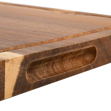 Kenmore Kenosha Wood Cutting Board, 24x16, Acacia