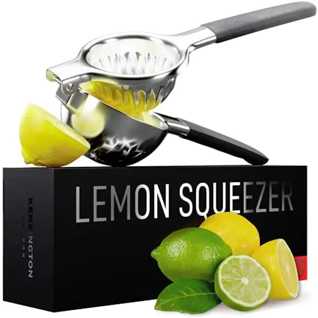 Manual Lemon Squeezer, Metal Rustproof Lime Squeezer, Handheld Citrus Press  Juicer and Fruit Juicer - Extracting Lemon Juice and More Fruit (2.75 inch