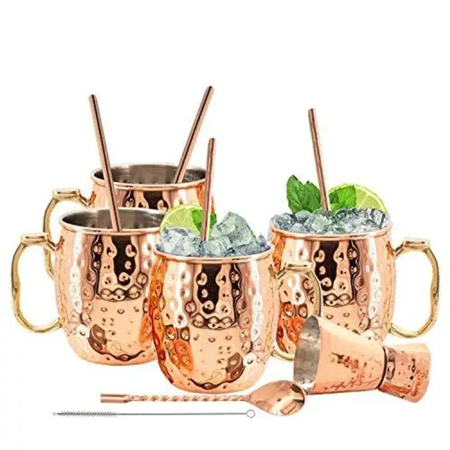 The Barrel: Copper Mug for Moscow Mule | Clean & Smooth Design