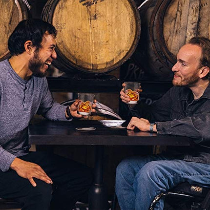 Whiskey Glasses, Kollea Bullet Whiskey Glasses Set of 2 .308 Bullet Glasses, Old Fashioned Whiskey Glass Set Whiskey Gift Idea for Men for Whisky, Scotch, Bourbon - 10 Oz