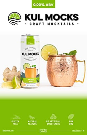 KUL MOCKS - Craft Mocktails | All the Experience, Without the Alcohol | Ready-to-Drink Zero Proof Cocktails | 0.00% ABV | Award Winning | Party Box - Variety Pack (6pk)