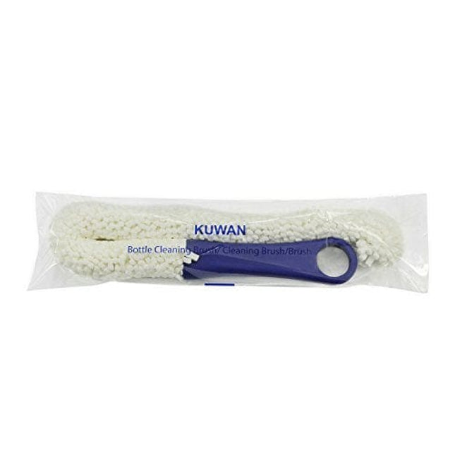 KUWAN Bottle Cleaning Brush Multi-Function Household Tools Flexible Bottle Scourer for Some Decanters, Goblets, Glasses, Cups (Long)