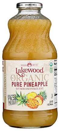 Lakewood Organic Pineapple Juice, 32 oz