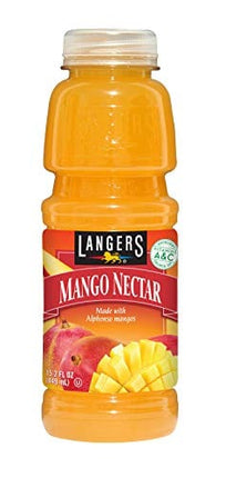 Langers Juice, Mango Nectar, 15.2 Ounce (Pack of 12)