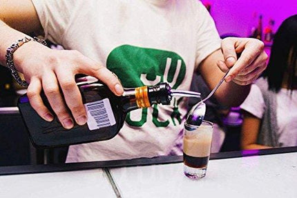 LanMa oil spout for olive oil Pour Set - Stainless Steel bottle spout and Wine Pour Liquor Dust Caps Covers (2 PCS)