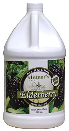Vintners Best Elderberry Fruit Wine Base 128 oz. Jug