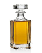 Lefonte Whiskey Decanter for Liquor Scotch Bourbon Vodka or Wine - 750ml :  : Home