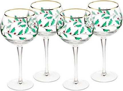 Lenox Holiday 4-Piece Wine Glass Set