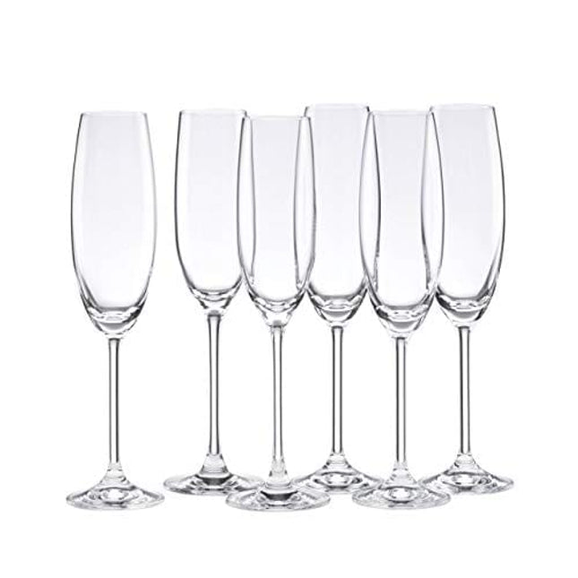 Lenox Tuscany Classics Set, Champagne Flutes, Buy 4, Get 6, 6 Count (Pack of 1), Clear