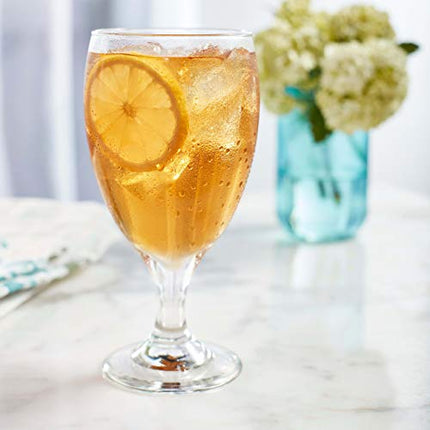 Libbey Classic Goblet Beverage Glasses, Set of 4