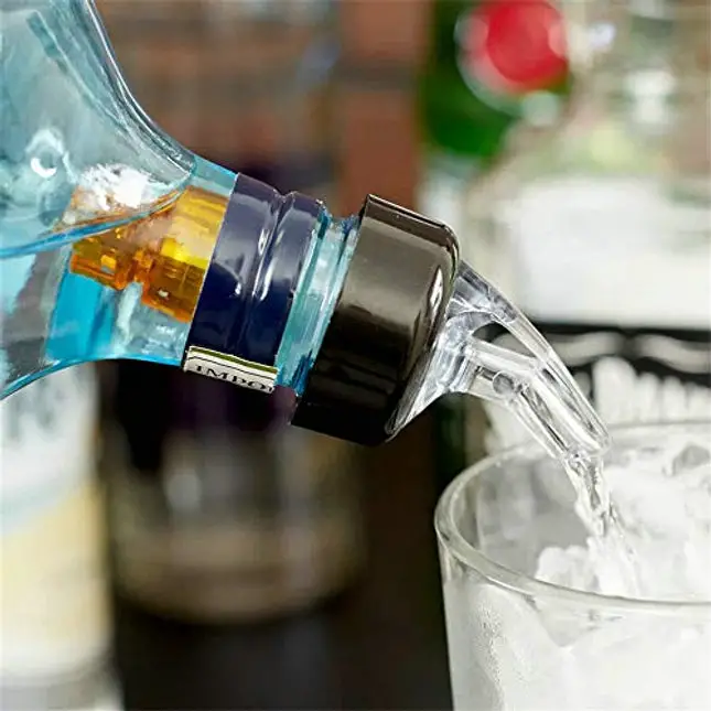 Automatic Measured Bottle Pourer - Pack of 3, 1 oz (30 mL) Quick Shot Spirit Measure Pourer Drinks Wine Cocktail Dispenser Home Bar Tools - PORE0016 (3)