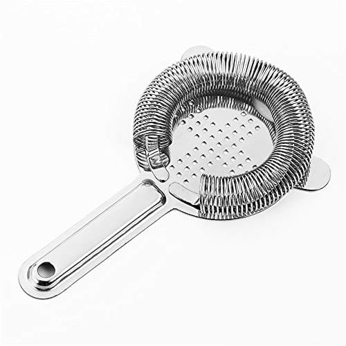 Cocktail Strainer Stainless Steel - Bar Strainer for Professional Bart ...