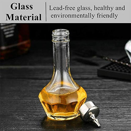 LINALL Bitters Bottle Set of 3 - 1.7oz/50ml Dasher Bottles with Stainless Steel Gold Rose Gold and Matte Black Dasher Top Professional Bar Tool for Making Craft Home Bar and Restaurant