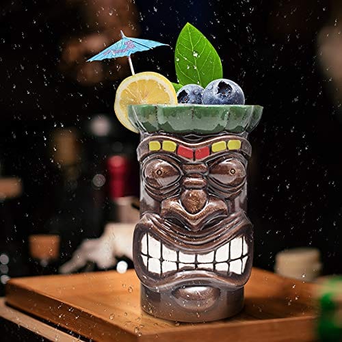 Set de 3 Tiki Mug Toscano Coffret Cadeau Verre à Cocktails Set de 3 Tiki Mug Toscano Coffret Cadeau Verre à Cocktails