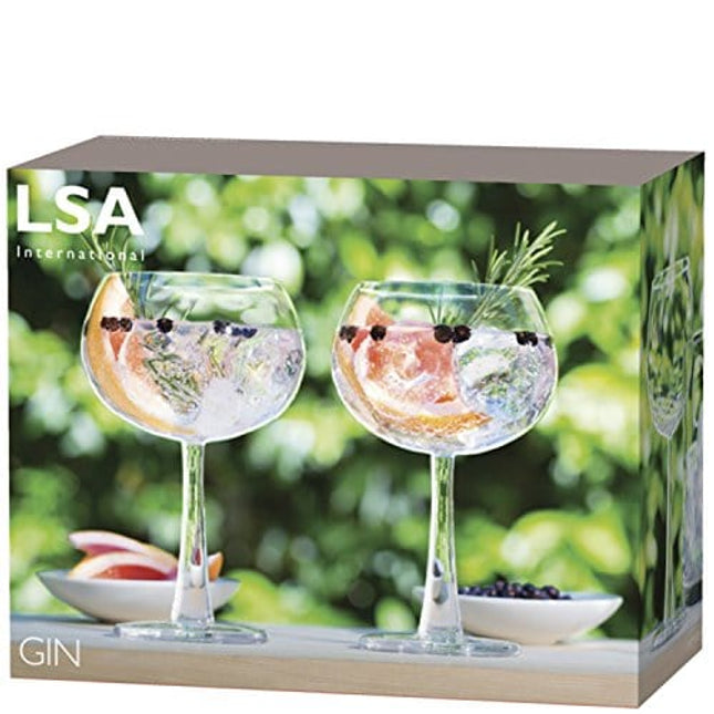 LSA International Gin Balloon Glass, 1 Count (Pack of 1), Clear