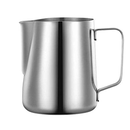 Espresso Milk Frothing Pitcher,Stainless Steel Frother Steaming Cup With Measurements, Barista Tool for Making Coffee Cappuccino Latte Art, 12oz/350ml.