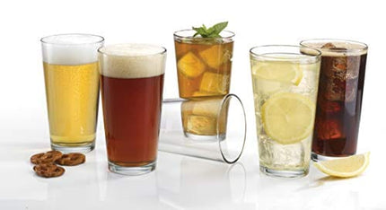 Luminarc ARC International H6480 Pub Beer Glass, 16-Ounce, Set of 4