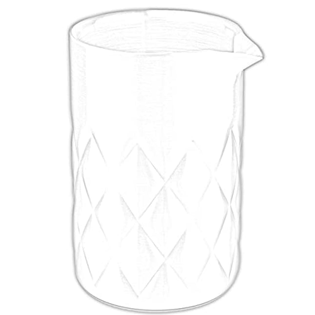 Stainless Steel Mixing Glass-Premium Mixing Glass Bartending-Double Wall Bar Tools-Easy Stirring with Unbreakable -Keeps Drinks Hot or Cold-18 oz 550ml-Great Gift Idea