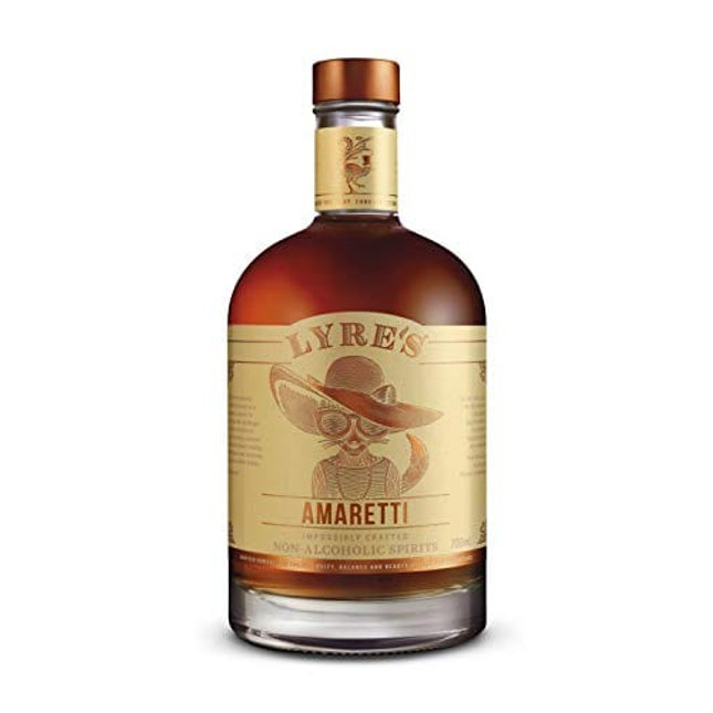 Lyre's Amaretti Non-Alcoholic Spirit - Amaretto Style | Award Winning | 23.7 Fl Oz