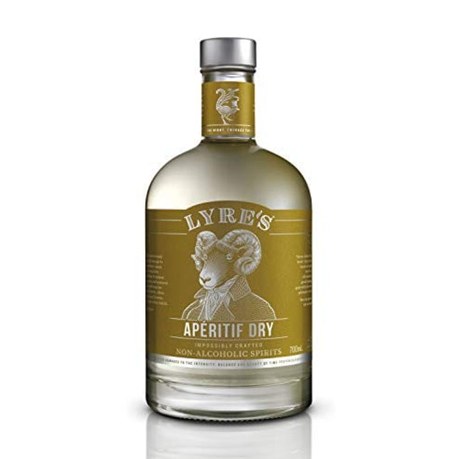 Lyre's Aperitif Dry Non-Alcoholic Spirit - Dry Vermouth Style | Award Winning | 23.7 Fl Oz