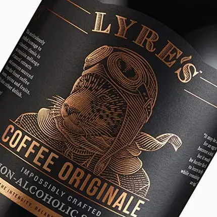 Lyre's Salted Caramel Espresso Martini Non-Alcoholic Set (Pack of 2) | Coffee Originale (Coffee 'Liqueur' Style) & Spiced Cane (Spiced Rum Style) | Award Winning | 23.7 Fl Oz