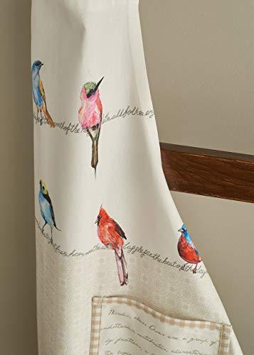 Maison d' Hermine Birdies on Wire 1 Piece 100% Cotton Apron with an Ad –  Advanced Mixology
