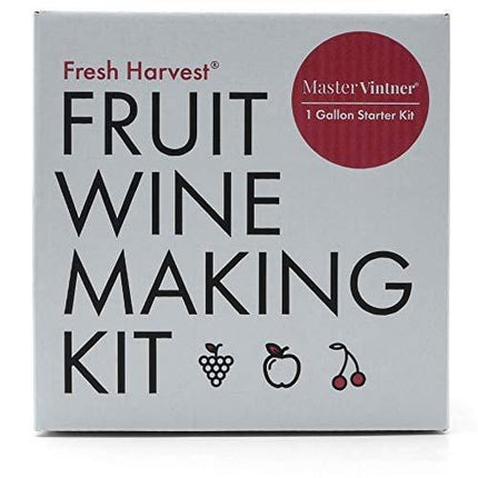 Master Vintner Fresh Harvest One Gallon Small Batch Fruit Wine Making Kit