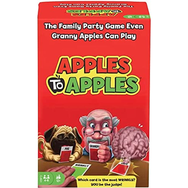 Apples to Apples Card Game, Family Game for Kids and Adults, Make Hilarious Comparisons with 1000 Cards