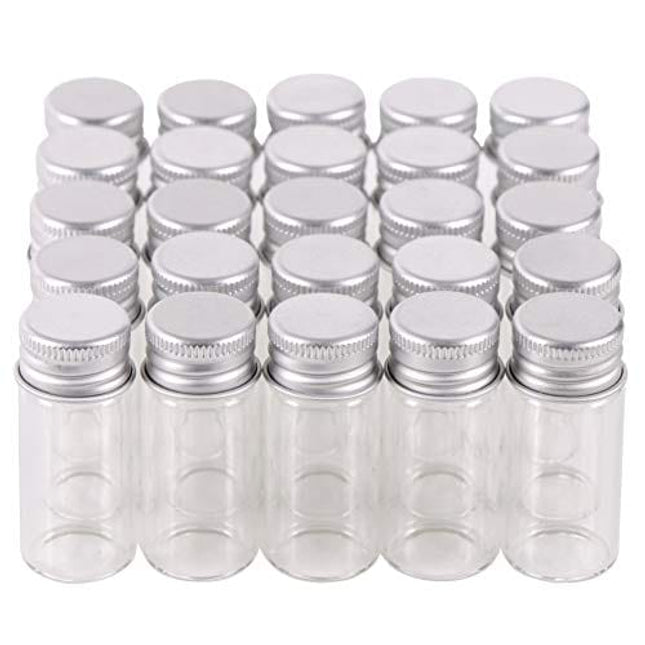 Small Glass Bottles with Cork - 3.4 oz Mini Jars with Lids for Party  Favors, Set of 12 - Wedding, Apothecary, Spices, Candy Containers