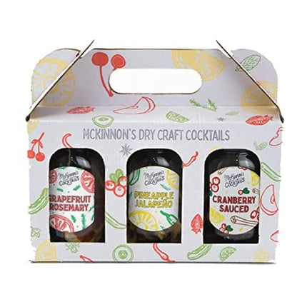McKinnon’s Dry Craft Cocktails Tequila Trio Infusion Kit