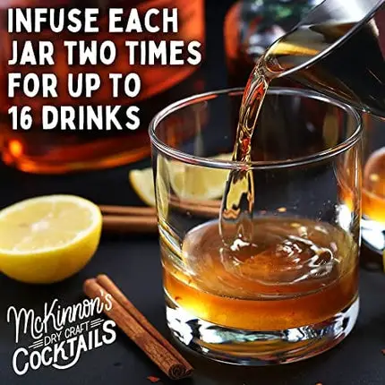 McKinnon’s Dry Craft Cocktails Tequila Trio Infusion Kit