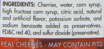 Maraschino Cherries with Stems, 74 Ounce Jar