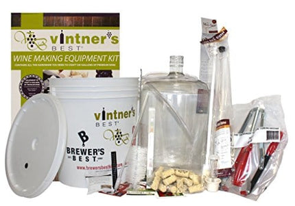 Midwest Homebrewing and Winemaking Supplies-HOZQ8-1644 Starter Equipment Kit w/ Better Bottle & Double Lever Corker
