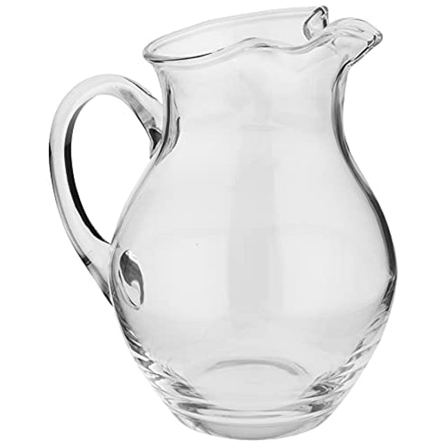 Mikasa 5136551 Napoli Glass Beverage Pitcher Clear, 70 Ounce