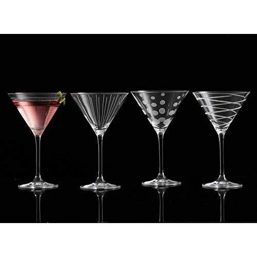 Mikasa Cheers Martini Glass, 10-Ounce, Set of 4, 4 PC, multi/none –  Advanced Mixology